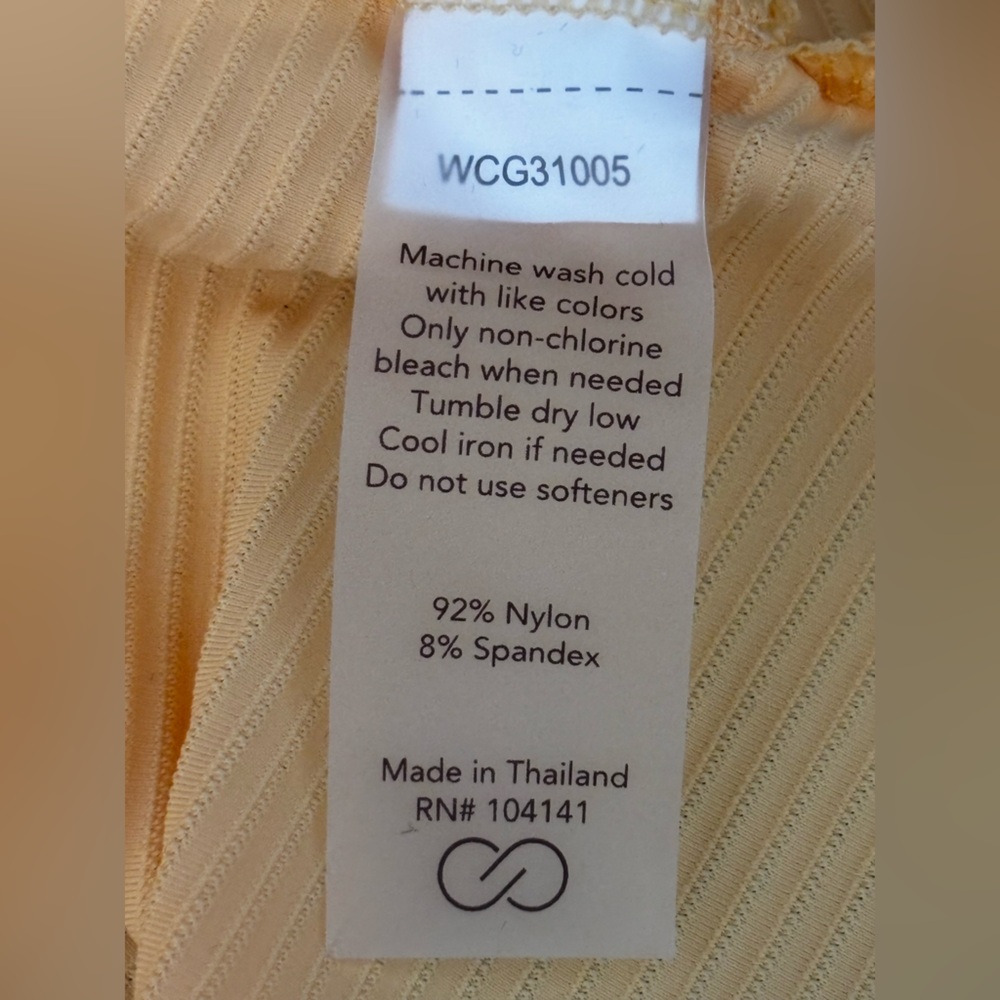 NWOT CALIA Women's Puff Sleeve Golf Polo Yellow SZ XL Athleisure Pickleball - Picture 10 of 10